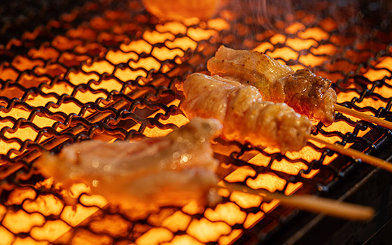 焼きシーン
